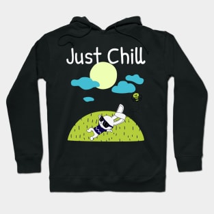 Just Chill Rabbit Hoodie